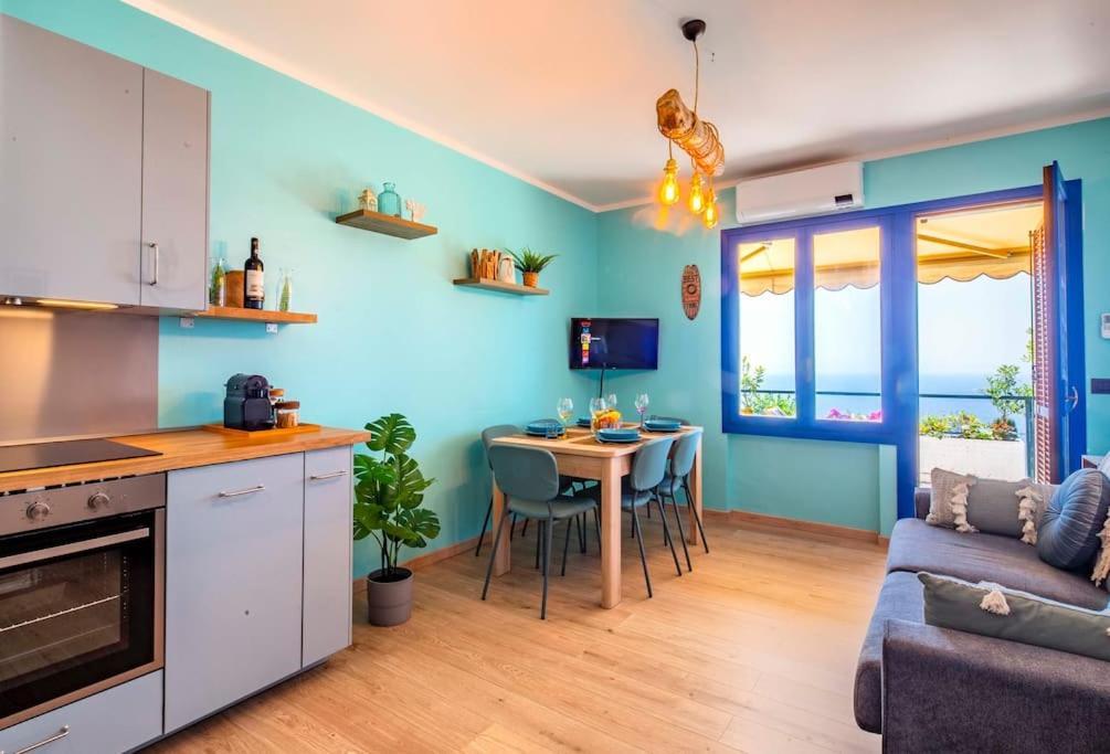 Apartament Il Grande Blu - Vista Panoramica Sul Golfo Ospedaletti Zewnętrze zdjęcie